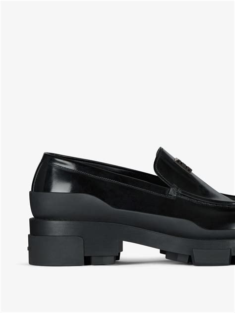 givenchy ruched leather|Terra loafer in brushed leather .